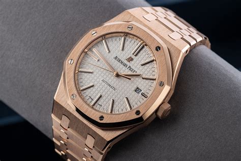 audemars piguet royal oak diamond rose gold|rose gold Audemars Piguet price.